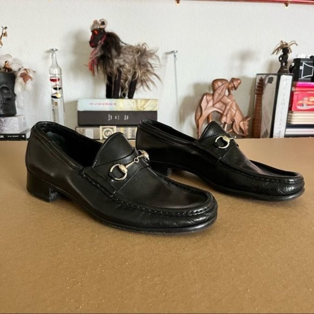 Gucci Men's Horsebit Loafer In Brown Suede w Grip Sole - Picture 1 of 10